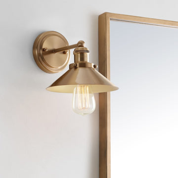 July Metal Shade Sconce